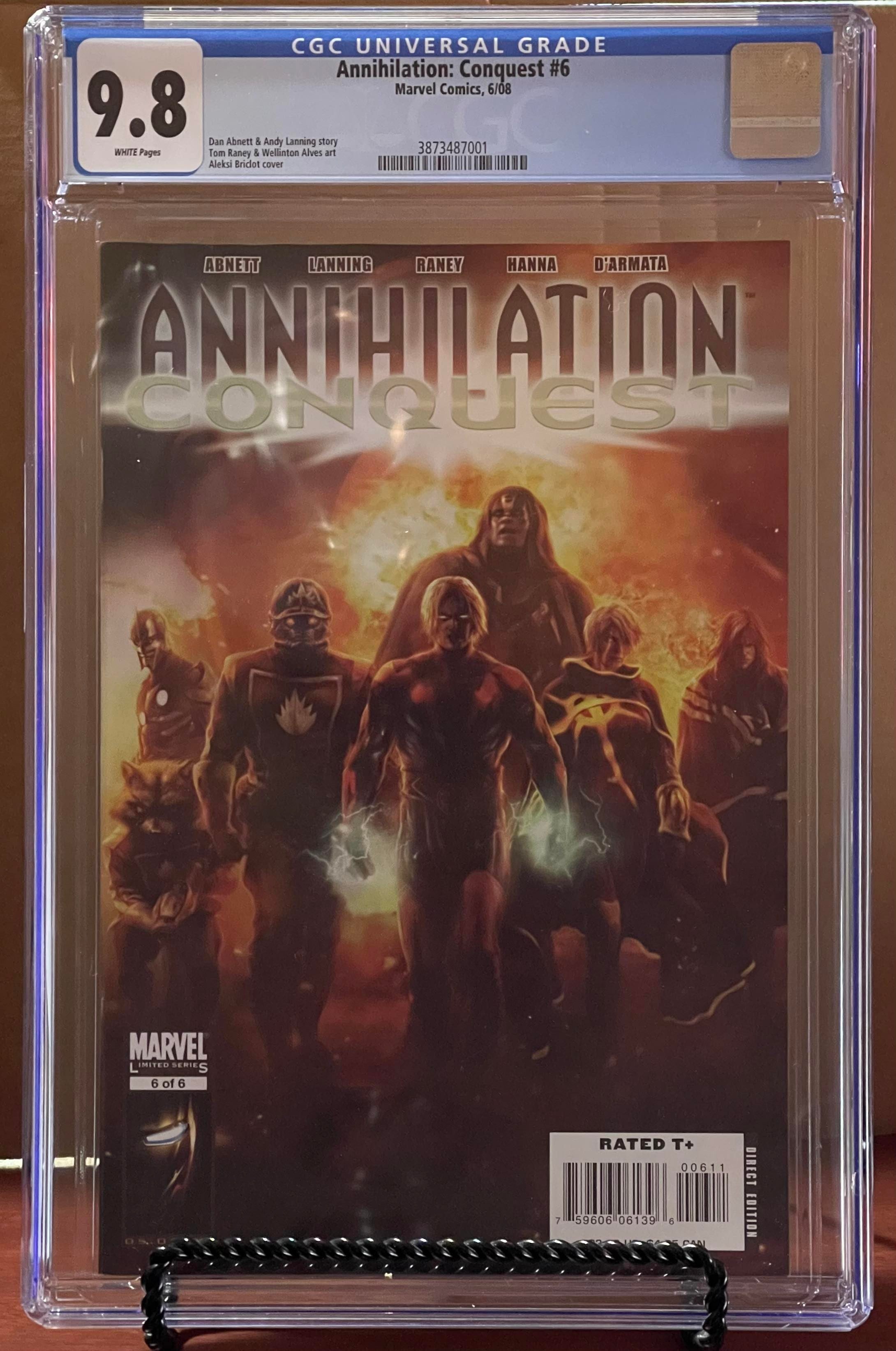 Annihilation Conquest 6 2008 Marvel Comic Book 1st New offers Guardians of the Galaxy