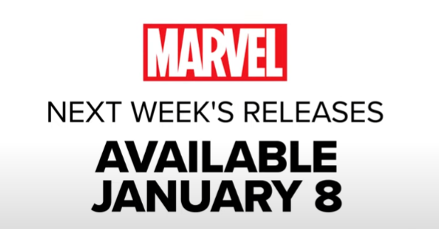 New Marvel Comics releasing the week of 01/08/25