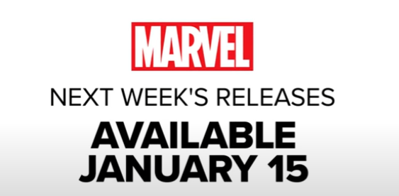 New Marvel Comics releasing the week of 01/15/25