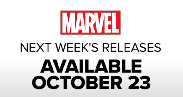 New Marvel Comics releasing the week of 10/23/24