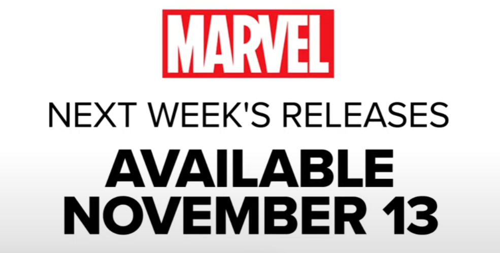 New Marvel Comics releasing the week of 11/13/24