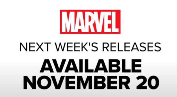 New Marvel Comics releasing the week of 11/20/24