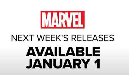 New Marvel Comics releasing the week of 01/02/25