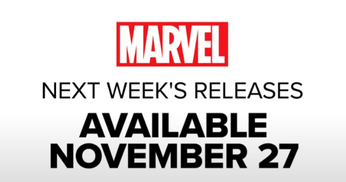 New Marvel Comics releasing the week of 11/27/24