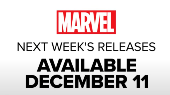 New Marvel Comics releasing the week of 12/11/24