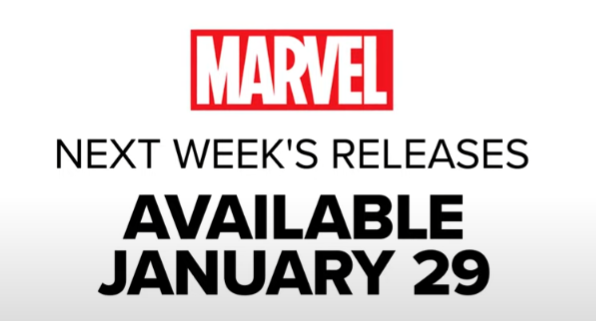 New Marvel Comics releasing the week of 01/29/25