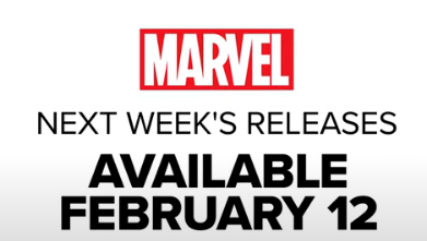 New Marvel Comics releasing the week of 02/12/25