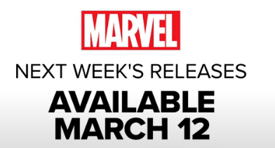 New Marvel Comics releasing the week of 03/12/25