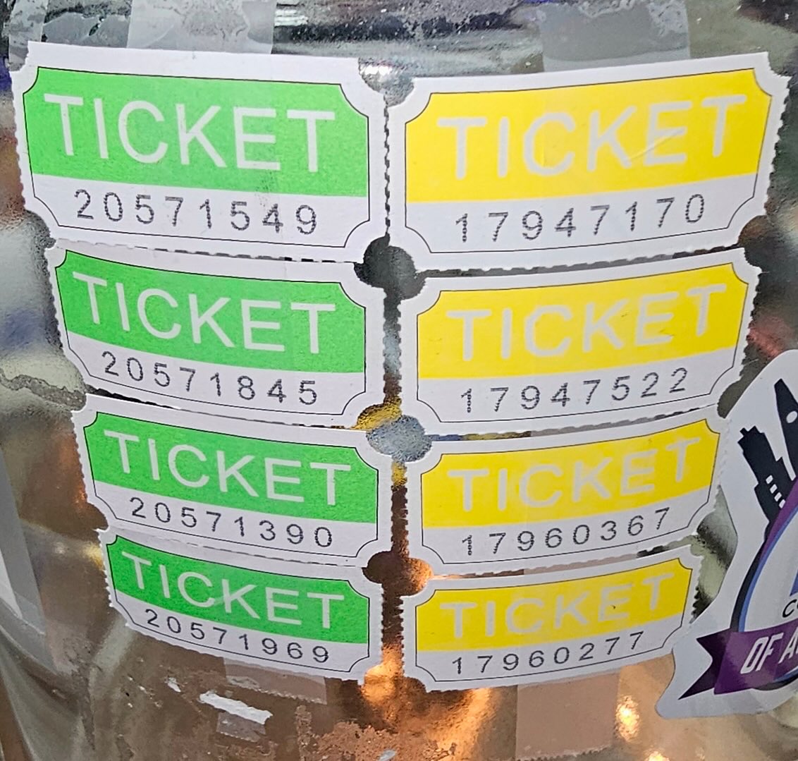 July 25th In Store Winning Tickets!!!