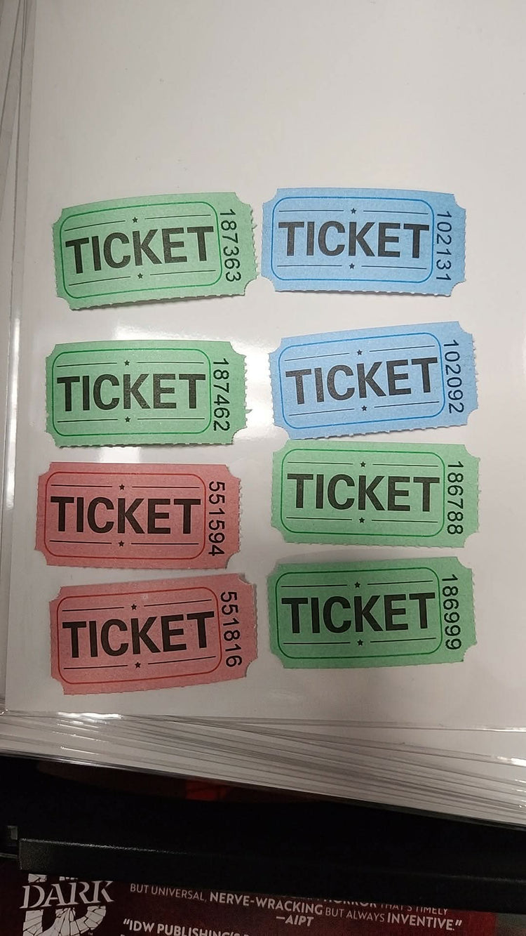 In Store May 25th winning tickets!