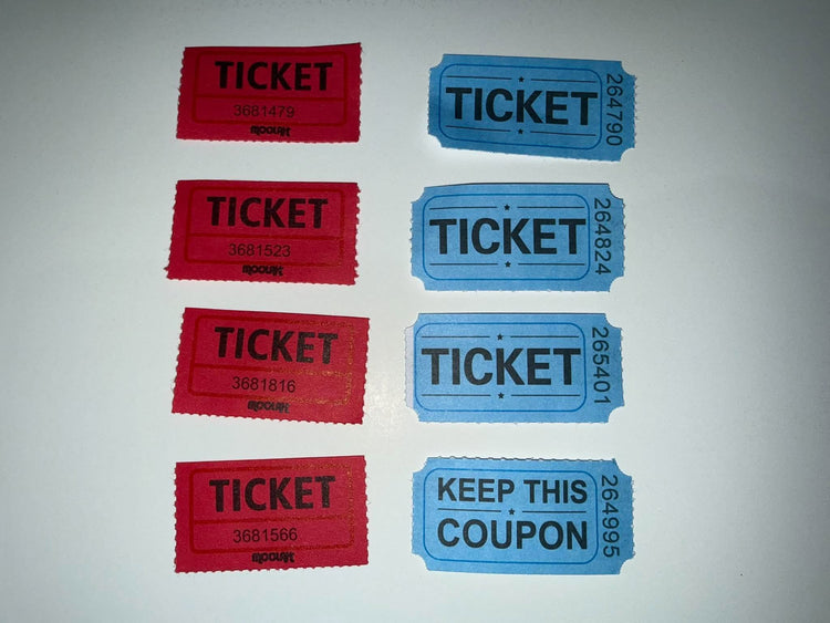 In store August 25th winning tickets!!