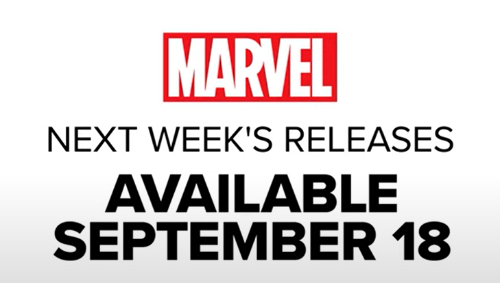 New Marvel Comics releasing the week of 9/18/24