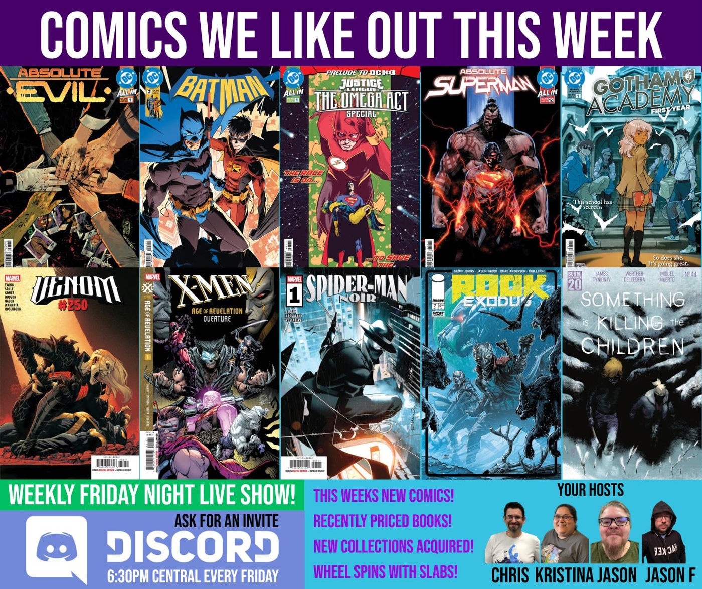 Comics we like out this week 10/1