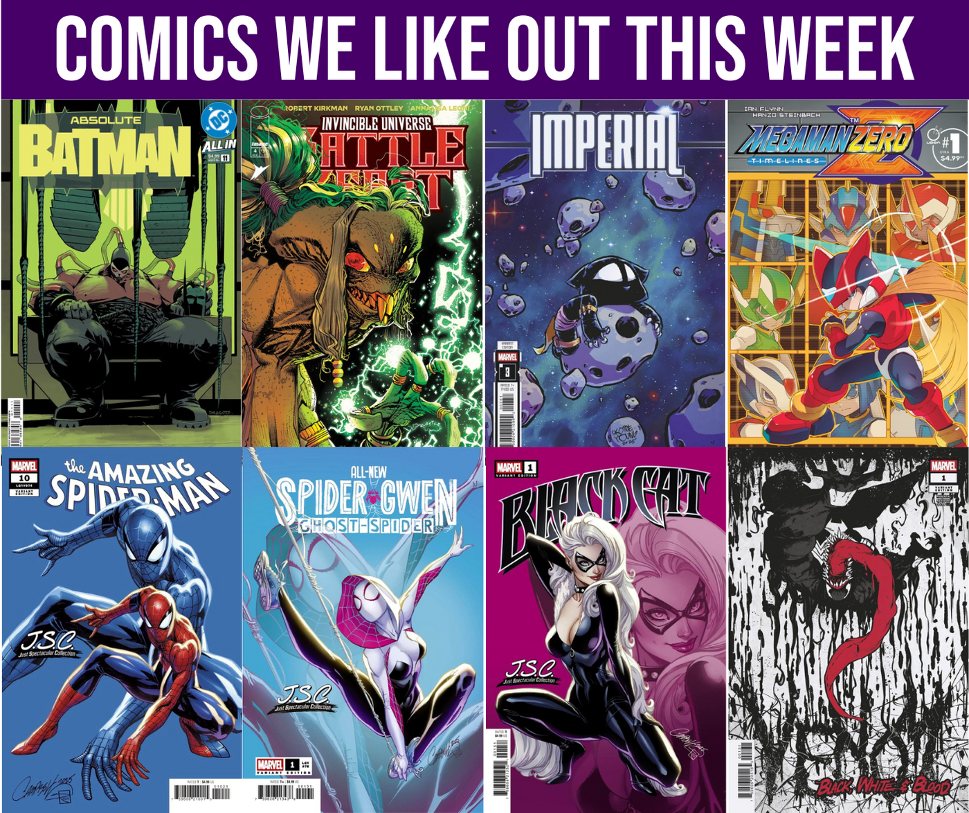 Comics We Like out this week 8/20
