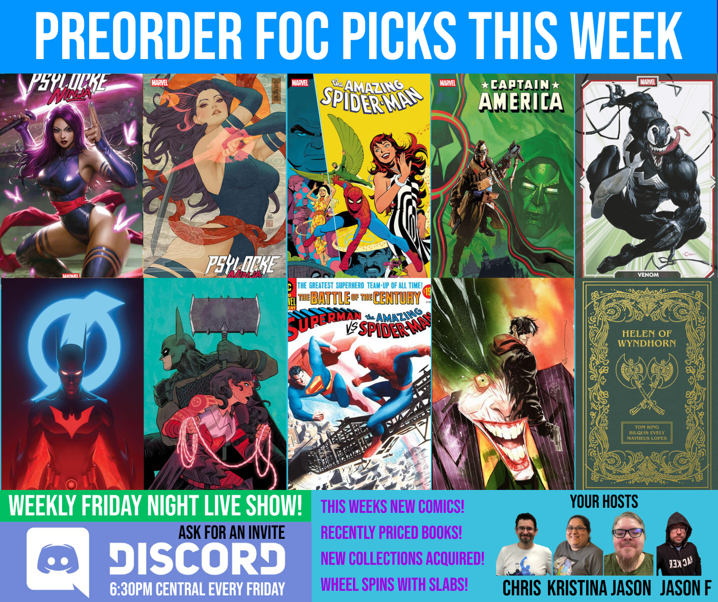 FOC Picks for 11/10/25