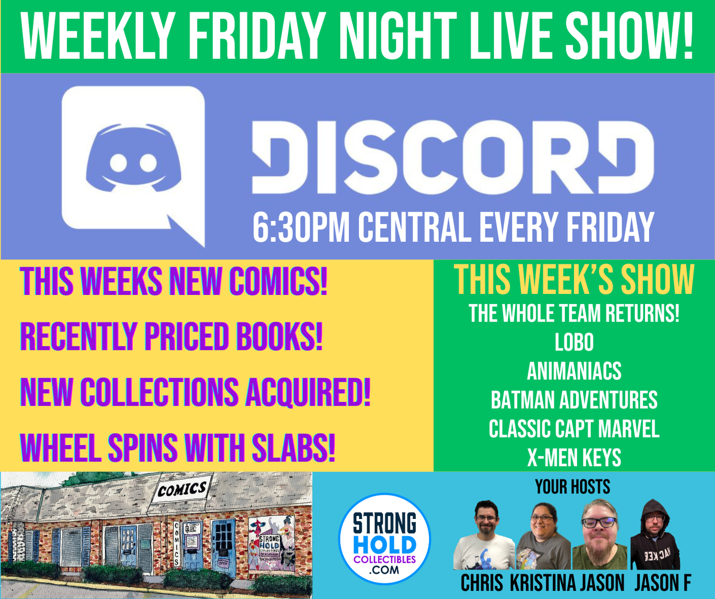 Watch our LIVE Show 10/24/25 (Previously Recorded)