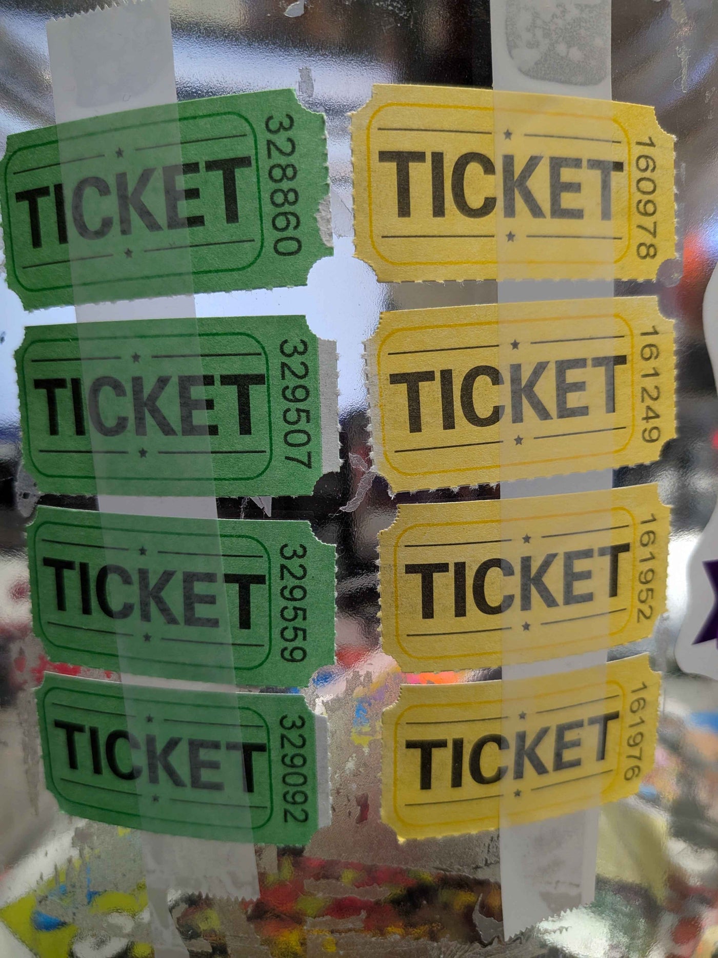 In store July 25th Winning Tickets!