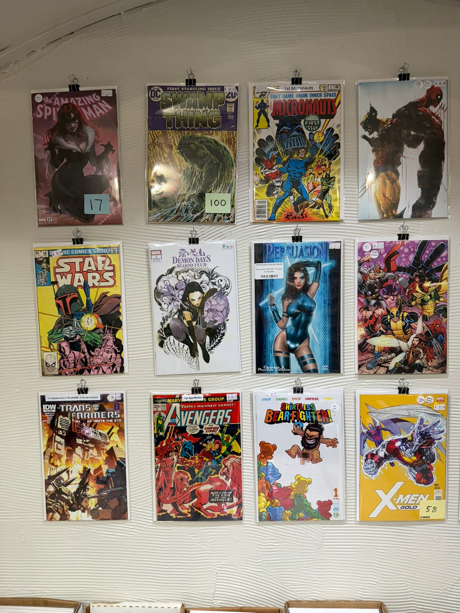 Key Issues Comics from Stronghold Collectibles