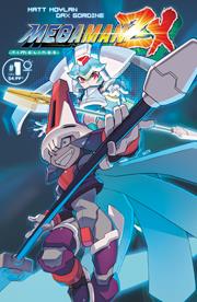 Stock Photo of  Mega Man ZX Timelines #1 (One Shot) Cover B HANZO STEINBACH VAR Udon Entertainment Comics sold by Stronghold Collectibles of Acadiana Lafayette, LA