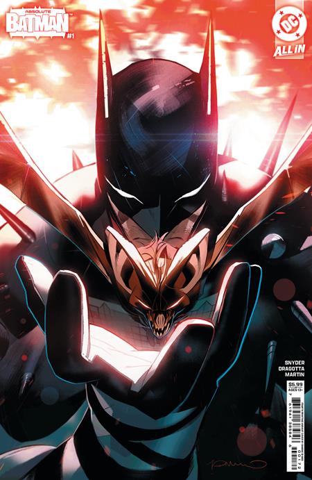 ABSOLUTE BATMAN #1 Fourth Printing Cvr B Simone Di Meo Card Stock Var PRESALE Orders due 11/25