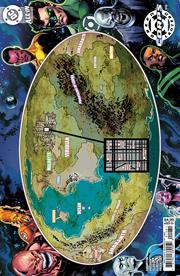 Stock Photo of Green Lantern Corps #10 CVR C Tom Derenick Map of Oa Card Stock Variant DC Comics Comics sold by Stronghold Collectibles of Acadiana Lafayette, LA