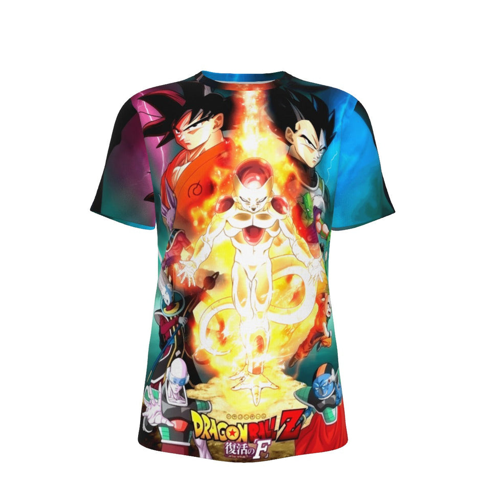 DRAGON BALL Z  MOVIE POSTER ALL OVER PRINT SHIRT AND TANK TOP