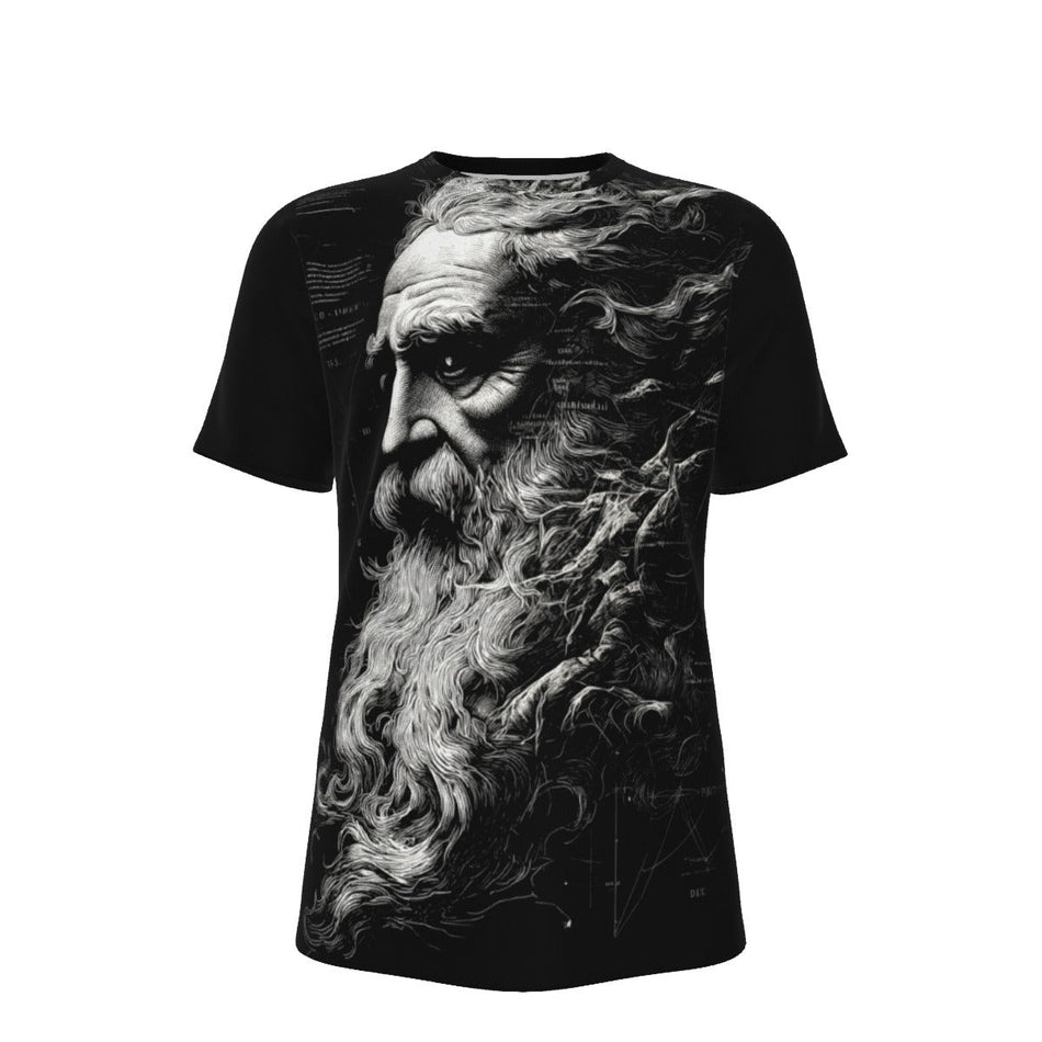 THE DAVINCI BEARD ALL OVER PRINT SHIRT AND TANK TOP -ORIGINAL ART