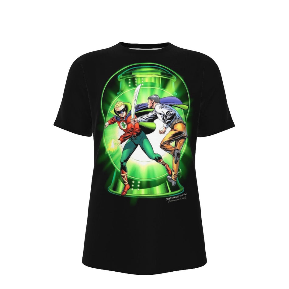 ALAN SCOTT THE GREEN LANTERN 3 ALL OVER PRINT SHIRT AND TANK TOP- GREEN LANTERN  1 TRIBUTE