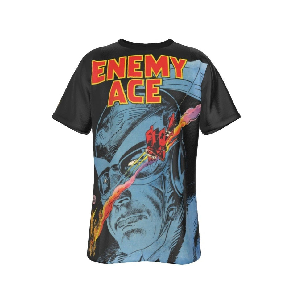 ENEMY ACE ALL OVER PRINT SHIRT AND TANK - STAR SPANGLED WAR STORIES 138