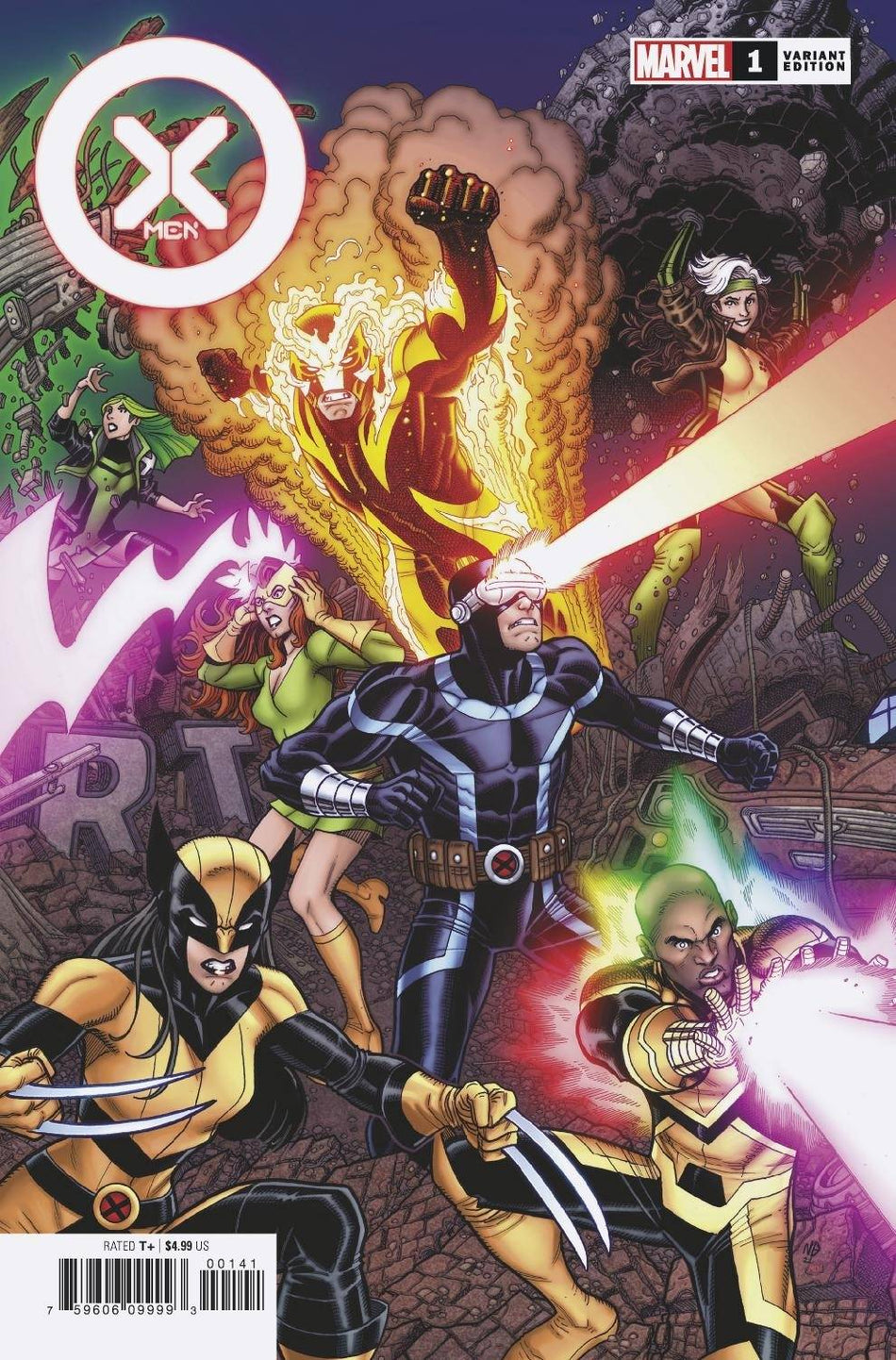 X-Men 1 D Bradshaw Var - NM Near Mint
