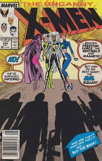 The Uncanny X-Men 1981 #244 Newsstand ed. - 5.5 - $14.99