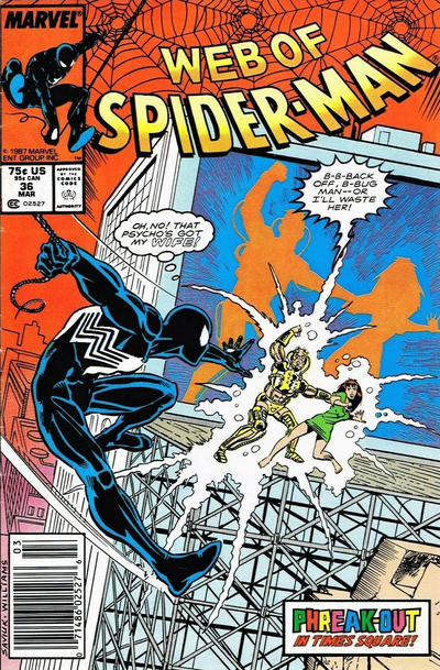 Web of Spider-Man 1985 #36 Newsstand ed. - mid-grade - $12.99