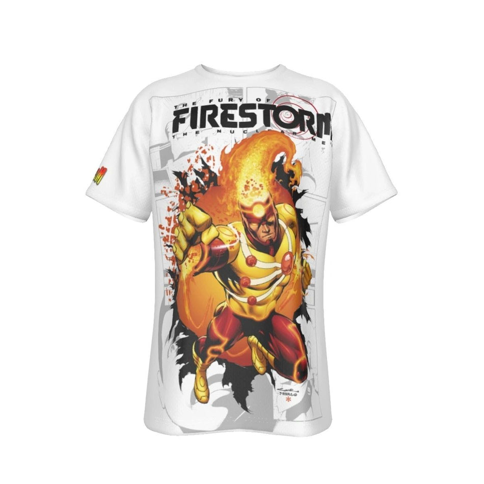 FURY OF FIRESTORM 0 COVER ALL OVER PRINT SHIRT AND TANK - YILDIRAR CINAR ART