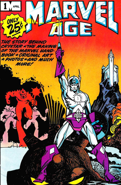Marvel Age 1983 #1 - mid-grade - $6.99