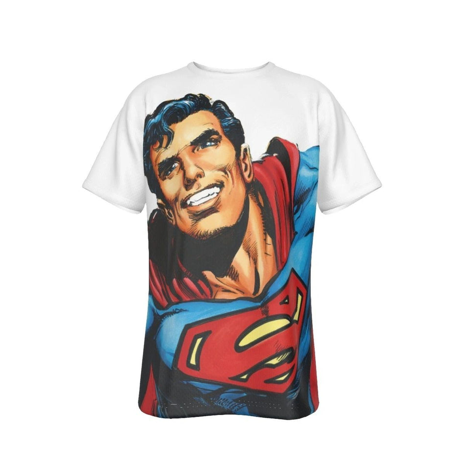 SUPERMAN BY NEAL ADAMS ALL OVER PRINT SHIRT AND TANK