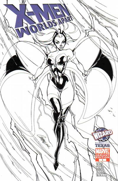 X-Men: Worlds Apart 2008 #1 Wizardworld Texas Variant - 8.0 - $9.99