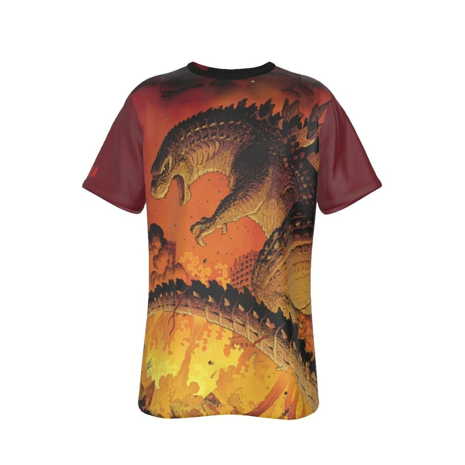 GODZILLA 1 ALL OVER PRINT SHIRT AND TANK- ARTHUR ADAMS ART