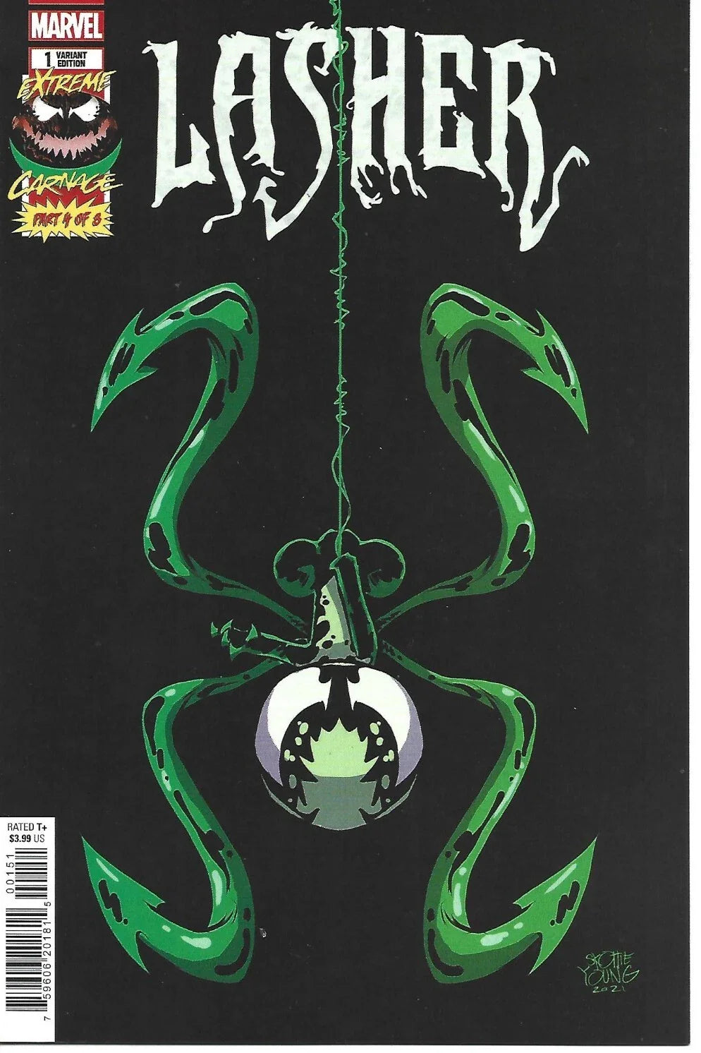Extreme Carnage Lasher #1 Skottie Young Variant
