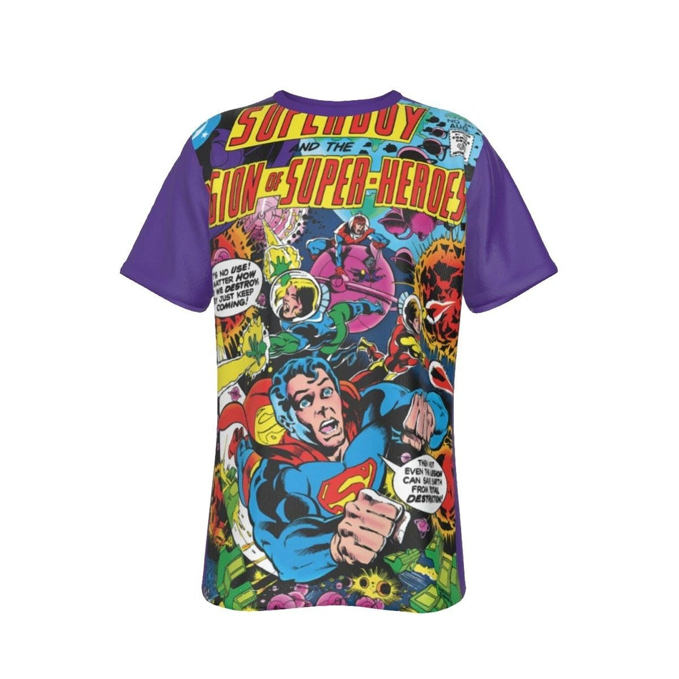 SUPERBOY 242 ALL OVER PRINT SHIRT AND TANK