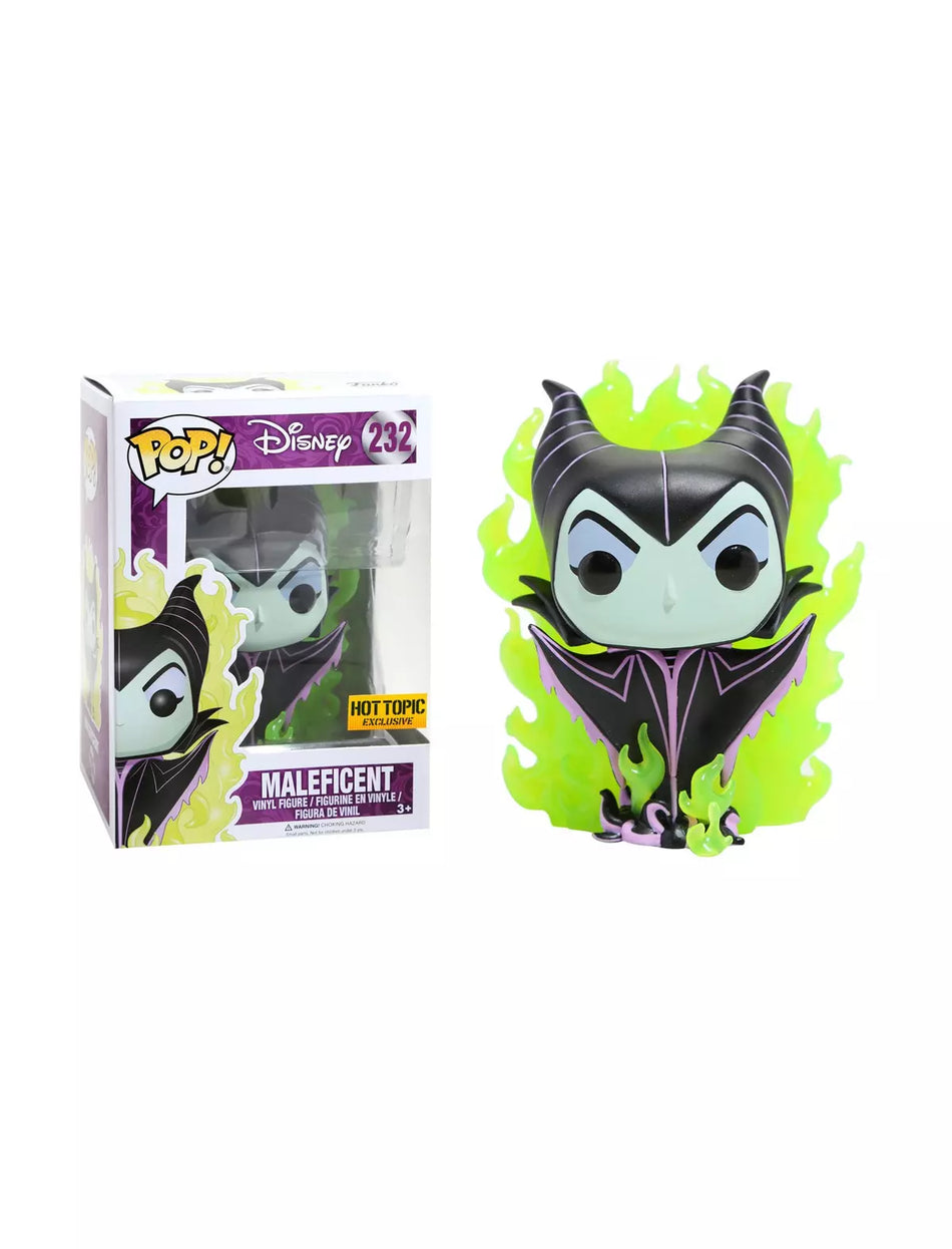 Funko Pop! Maleficent #232 Hot Topic Exclusive + Protector