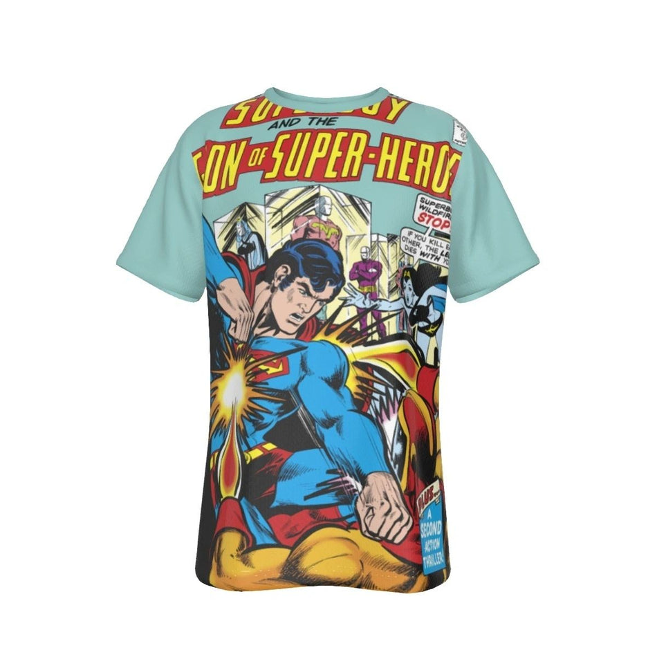 SUPERBOY & THE LEGION 225 ALL OVER PRINT SHIRT AND TANK