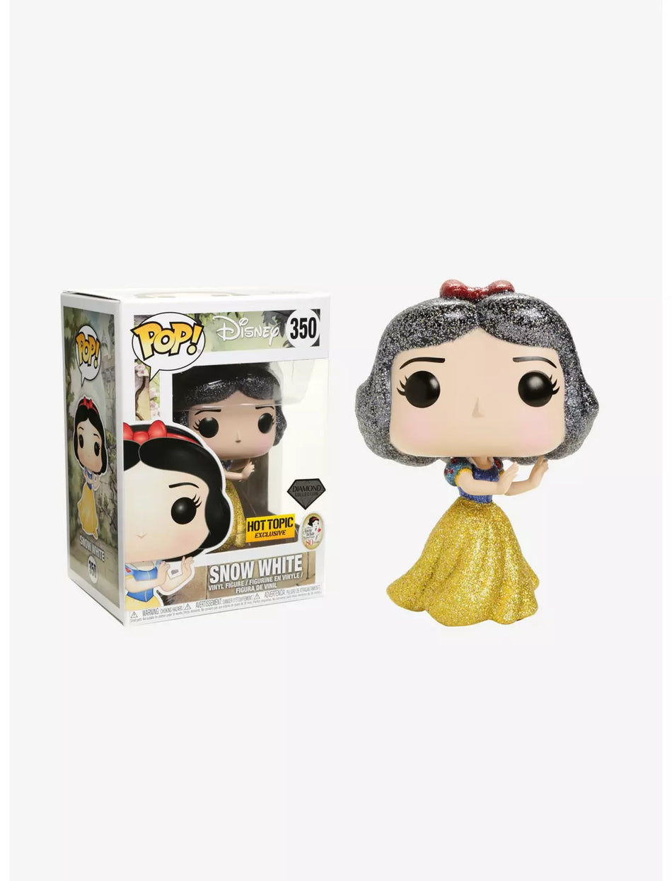 Funko Pop! Snow White #350 Diamond Hot Topic Exclusive + Protector