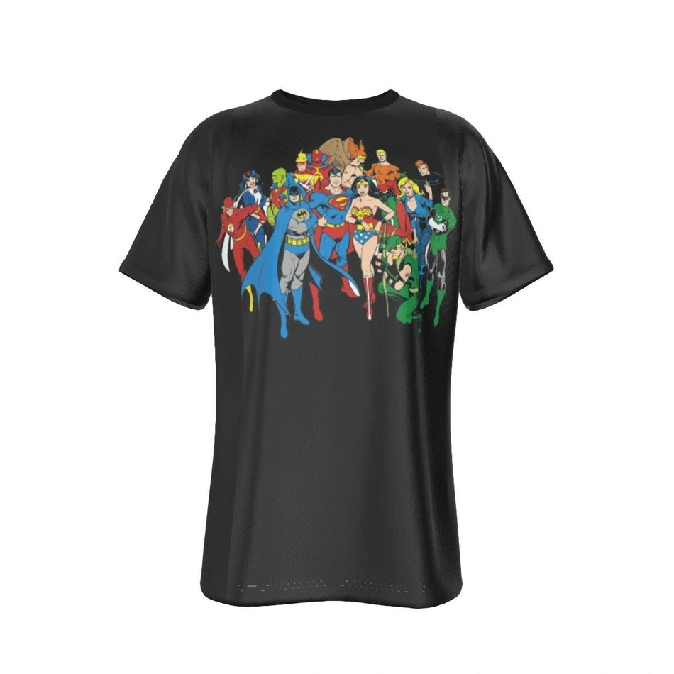 SUPERHEROES ALL OVER PRINT SHIRT AND TANK - JOSÉ LUIS GARCÍA-LÓPEZ ART