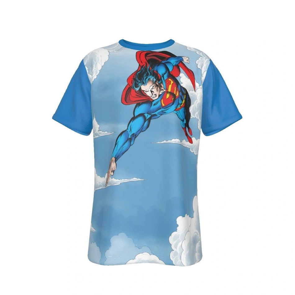 SUPERMAN FLIGHT ALL OVER PRINT SHIRT AND TANK - JOSÉ LUIS GARCÍA-LÓPEZ ART