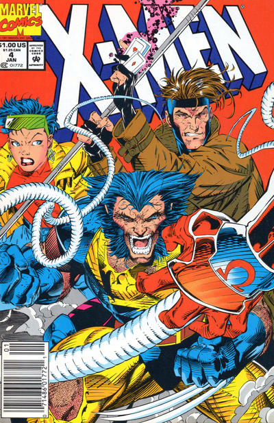 X-Men 1991 #4 Newsstand ed. - high grade - $29.99