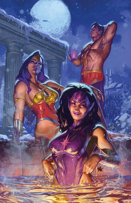 Justice League Unlimited #15 Cover F Ben Harvey Sweater Weather Card Stock Variant (DC K.O.) PRESALE Orders due 12/22