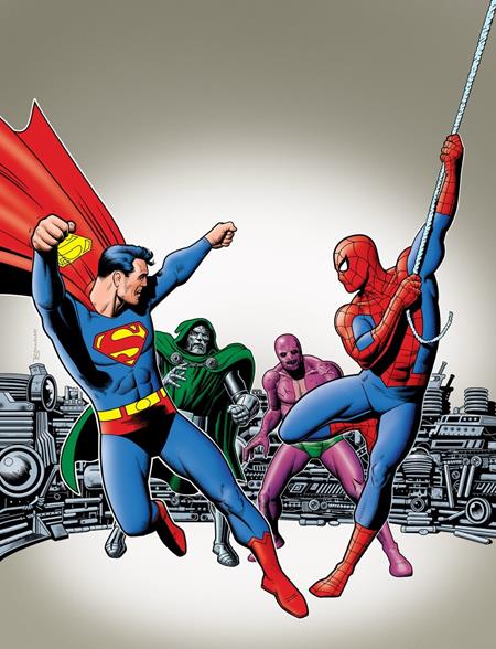 DC And Marvel Present Superman And Spider-Man (Marvel Treasury Edition #28) #1 Facsimile Edition Cover B Brian Bolland Variant PRESALE Orders due 12/22