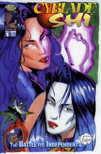 Cyblade / Shi: The Battle for Independents 1995 #1 Tucci Cover - high grade - $12.99