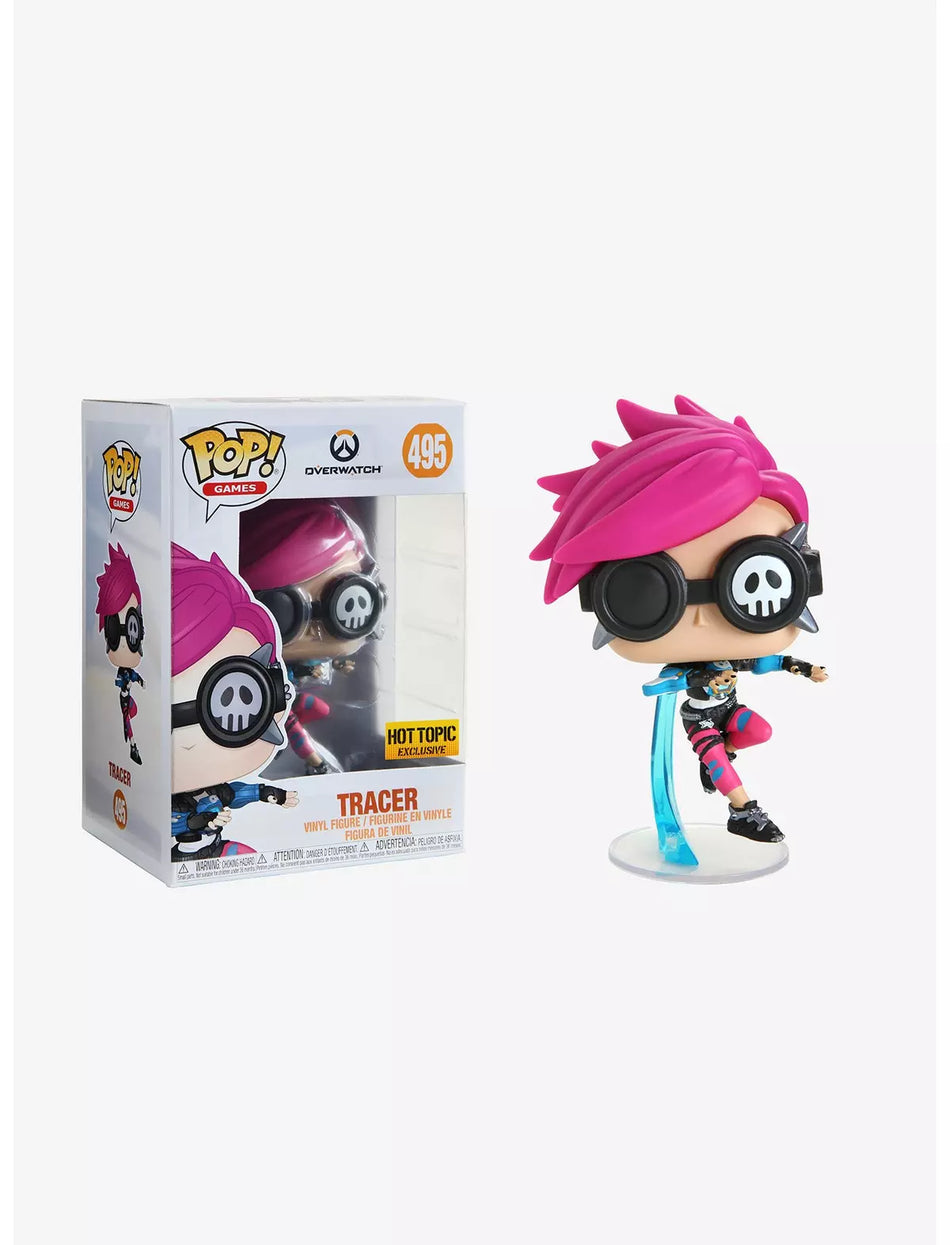 Funko Pop! Overwatch Tracer #495 Hot Topic Exclusive