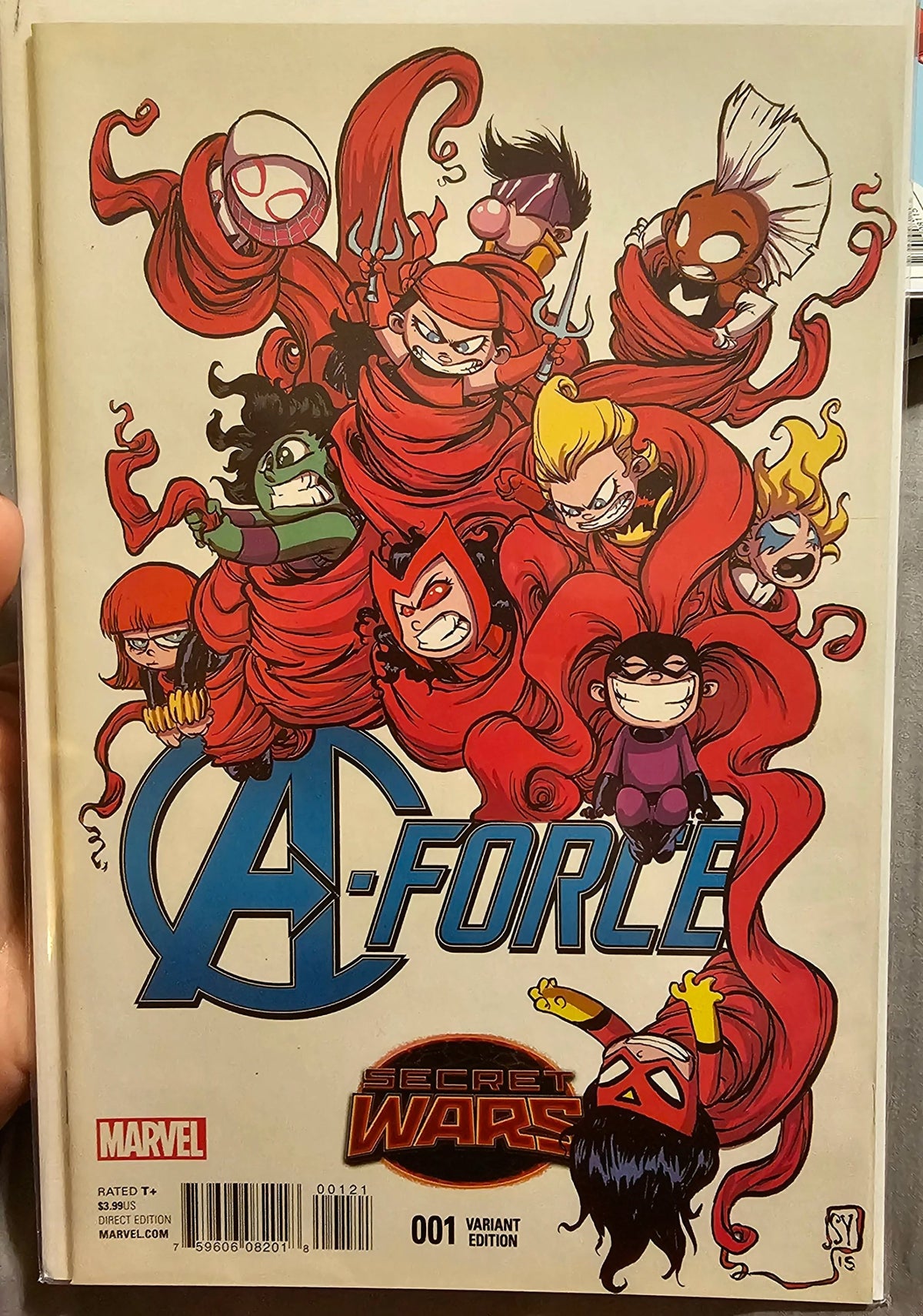 A-Force #1 2015 Skottie Young Variant